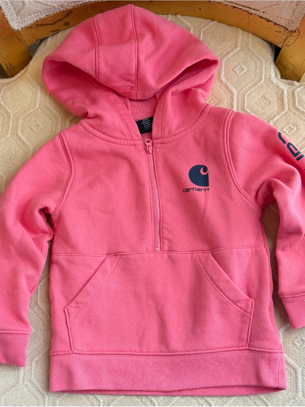 Pink toddler Carhartt hoodie/ new 2T long sleeve top